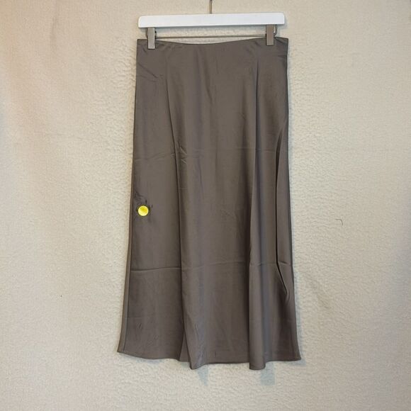 J Crew Gwyneth slip skirt Women’s Small Grey - Picture 3 of 11